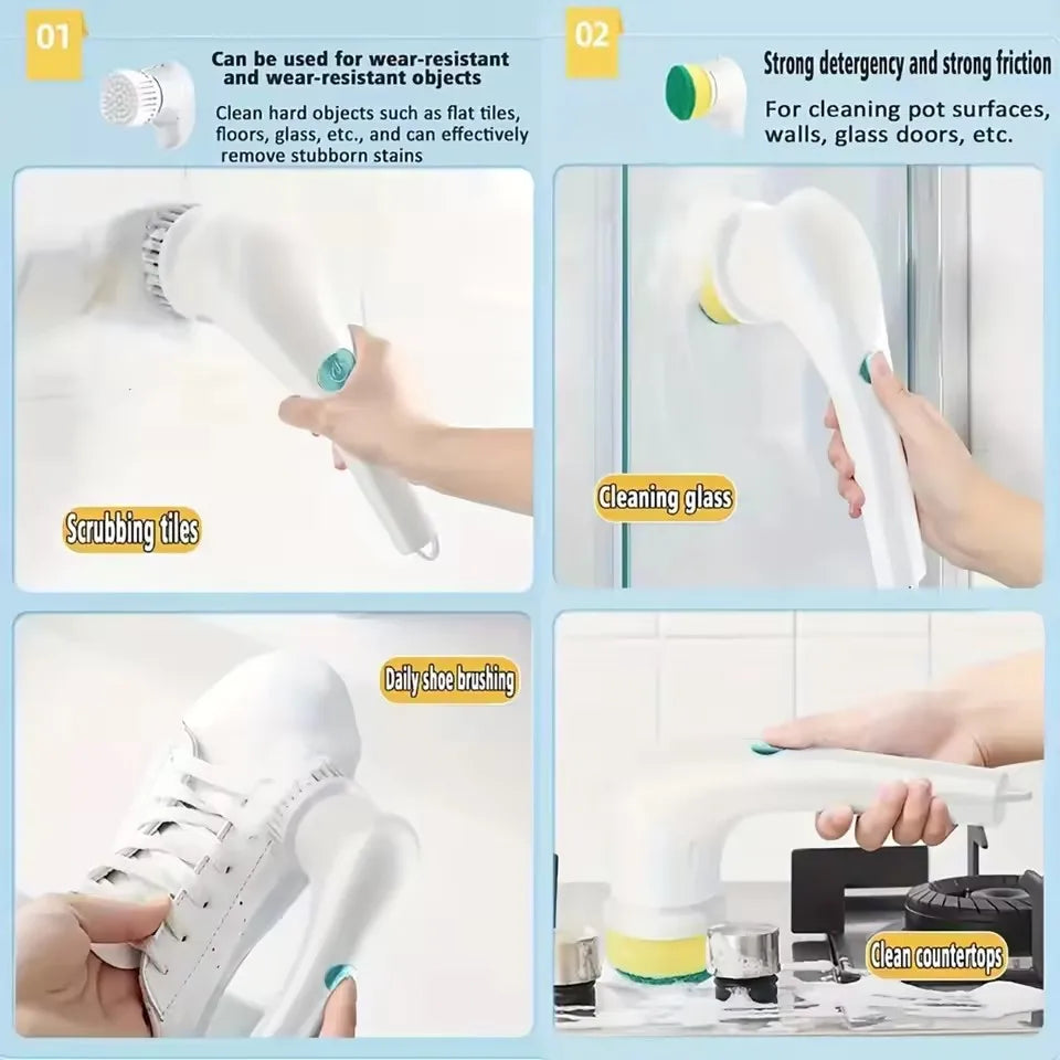 Electric Spin Scrubber