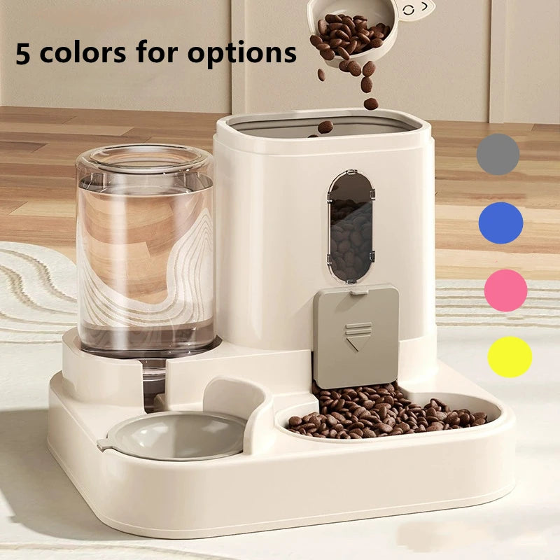 Automatic Pet Feeder and Water Dispenser