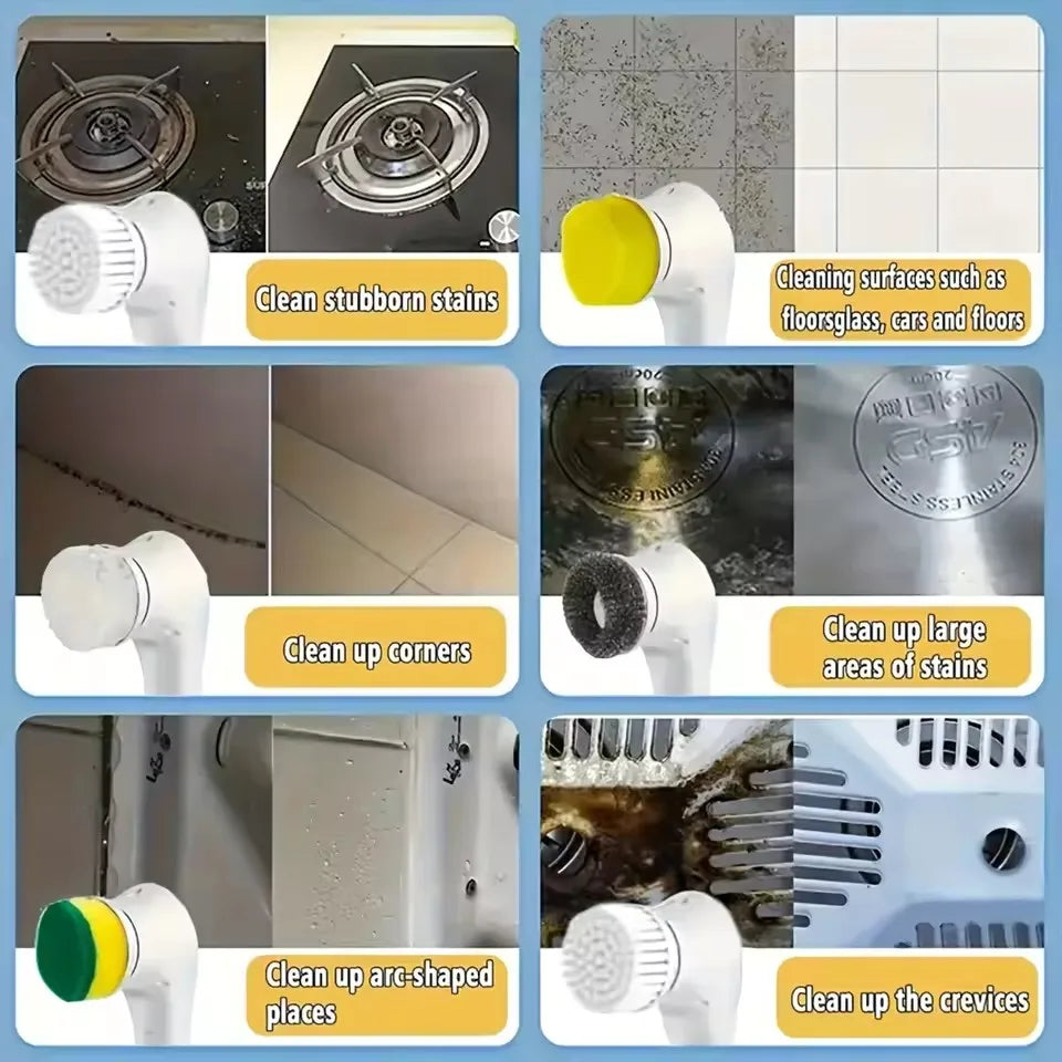 Electric Spin Scrubber