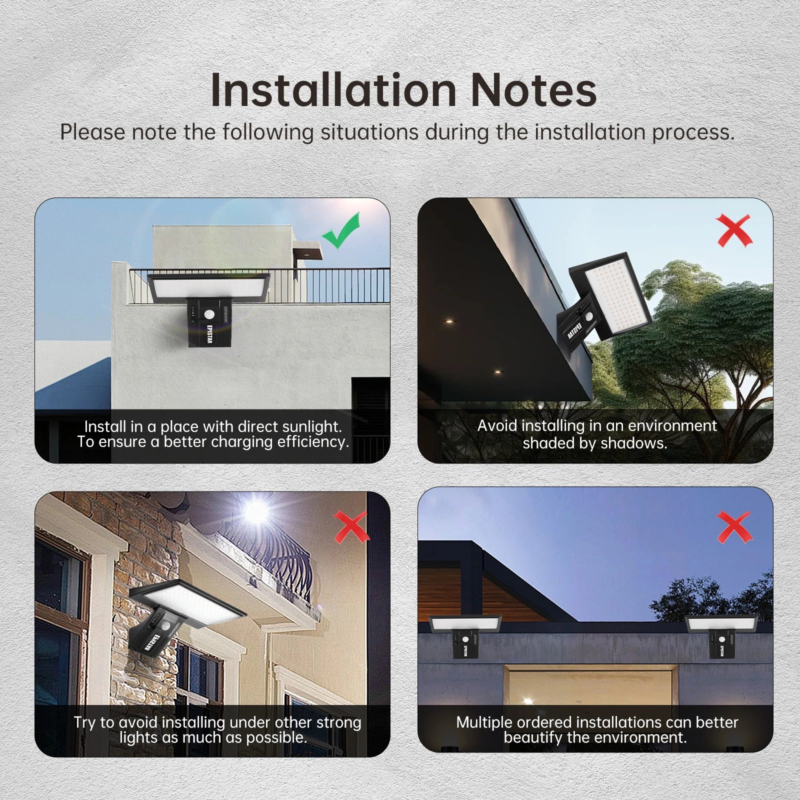 Solar Outdoor Lights
